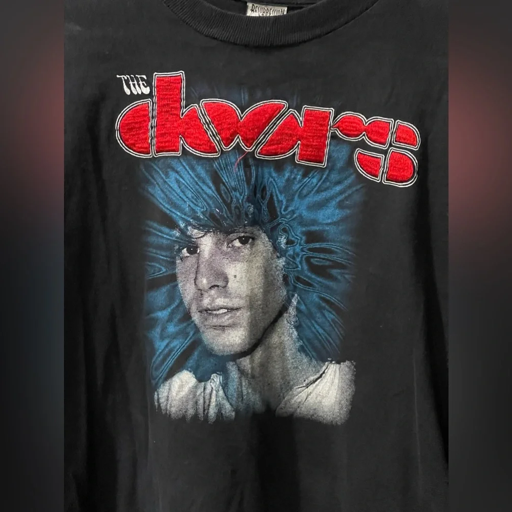 Vintage The Doors “Resurrection” Mexican‎ Boot L/S Shirt Size Large